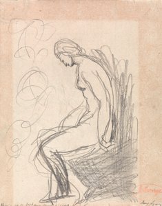 Mujer desnuda sentada (Higía en el Doctor Grahams)